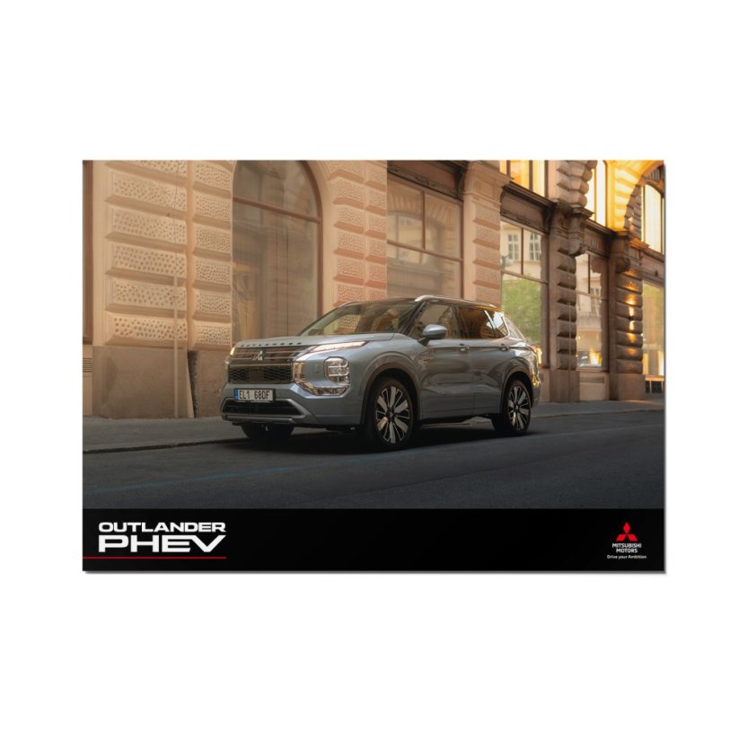 Plakát Mitsubishi – Nový OUTLANDER #3 (A1)