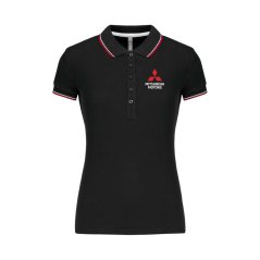 Dámské polokošeľa Ralliart – čierne
