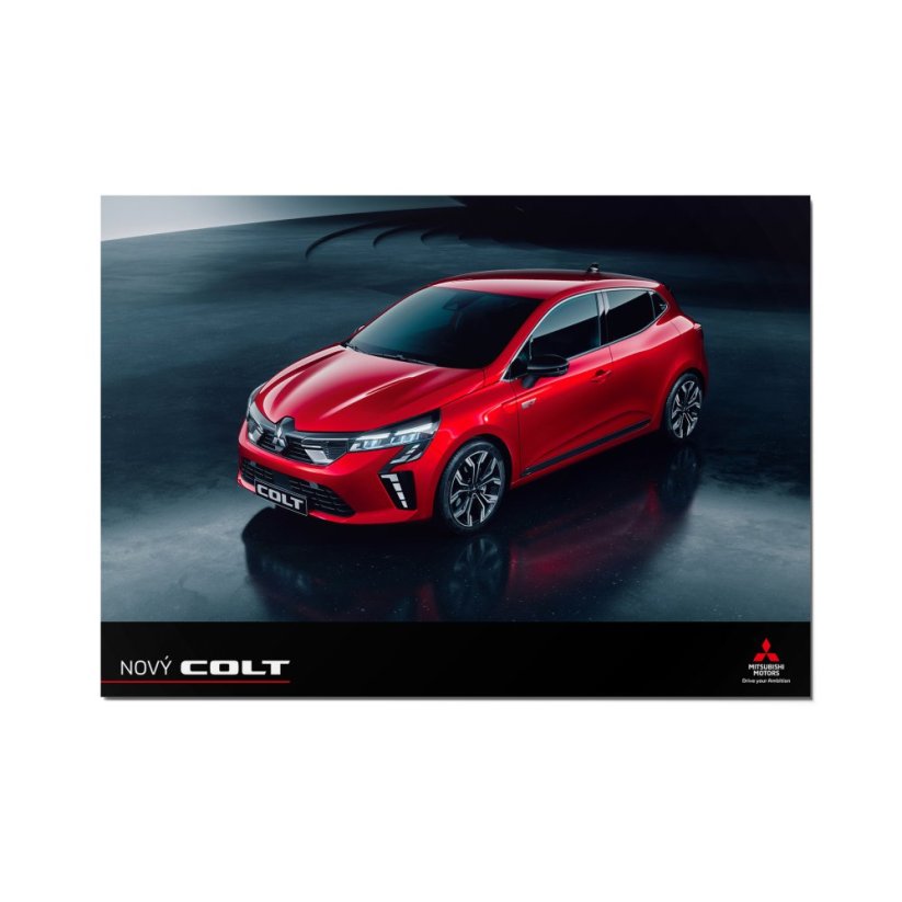 Plakát Mitsubishi – nový COLT #2 (A1)