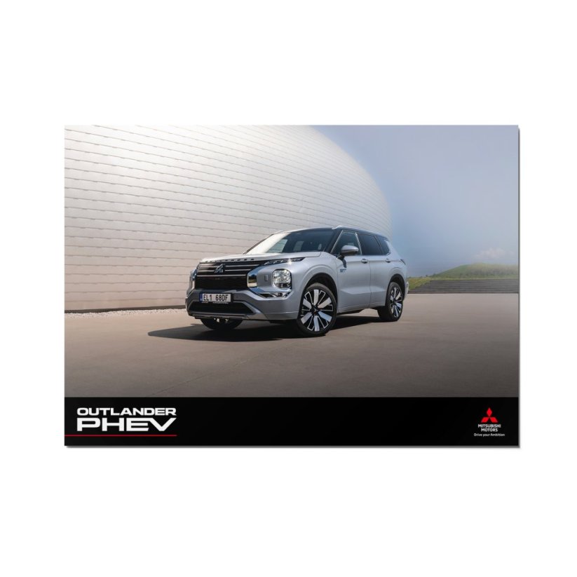 Plagát Mitsubishi – Nový OUTLANDER #4 (A1)