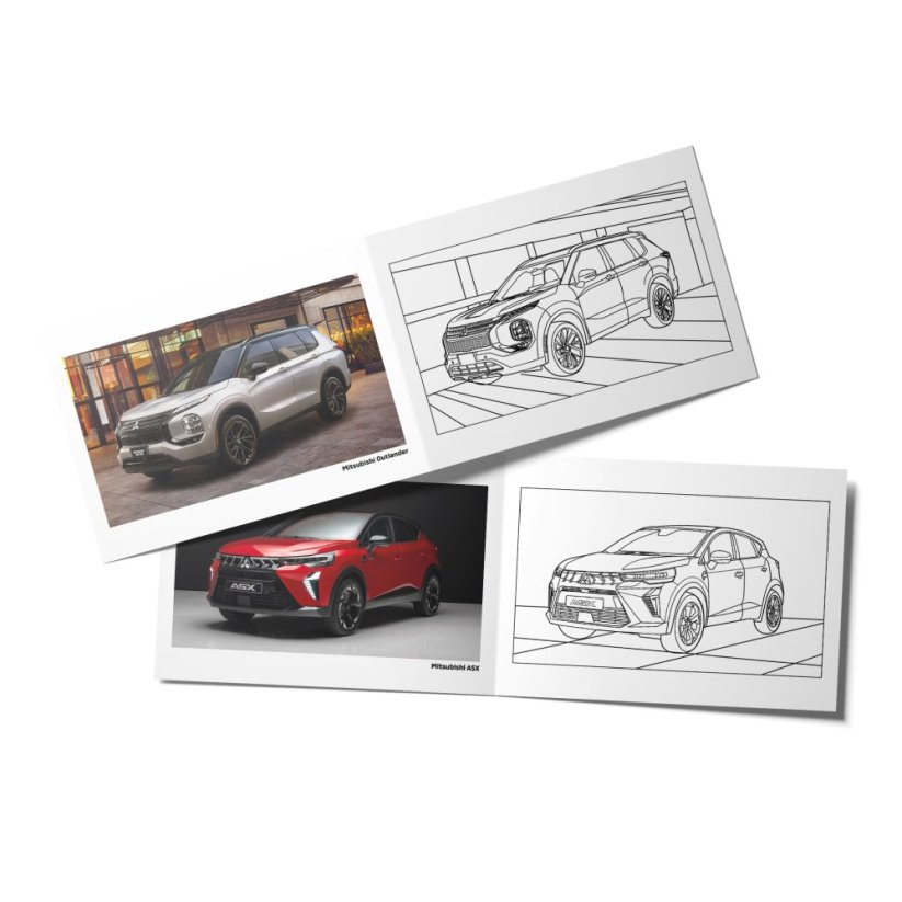 Omalovánky Mitsubishi – auta