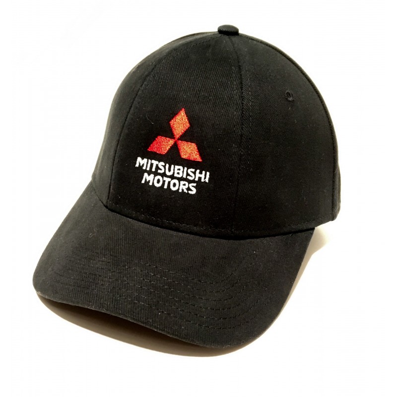 Kšiltovka Mitsubishi – černá