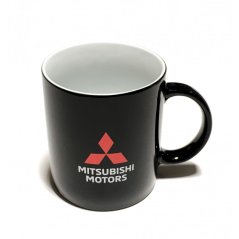 Hrnček Mitsubishi - 350 ml, čierny